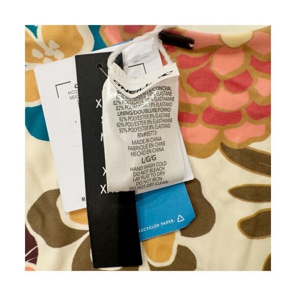 O'Neill Meadow Floral Mykonos One-Piece Swimsuit Size L NWT - Picture 12 of 12